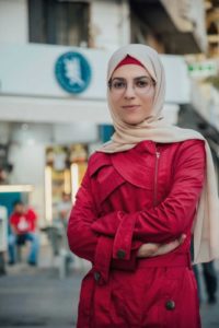 Syrian refugee and SNHU grad Alnarjes profile headshot