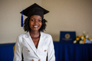 A portrait of an SNHU graduate